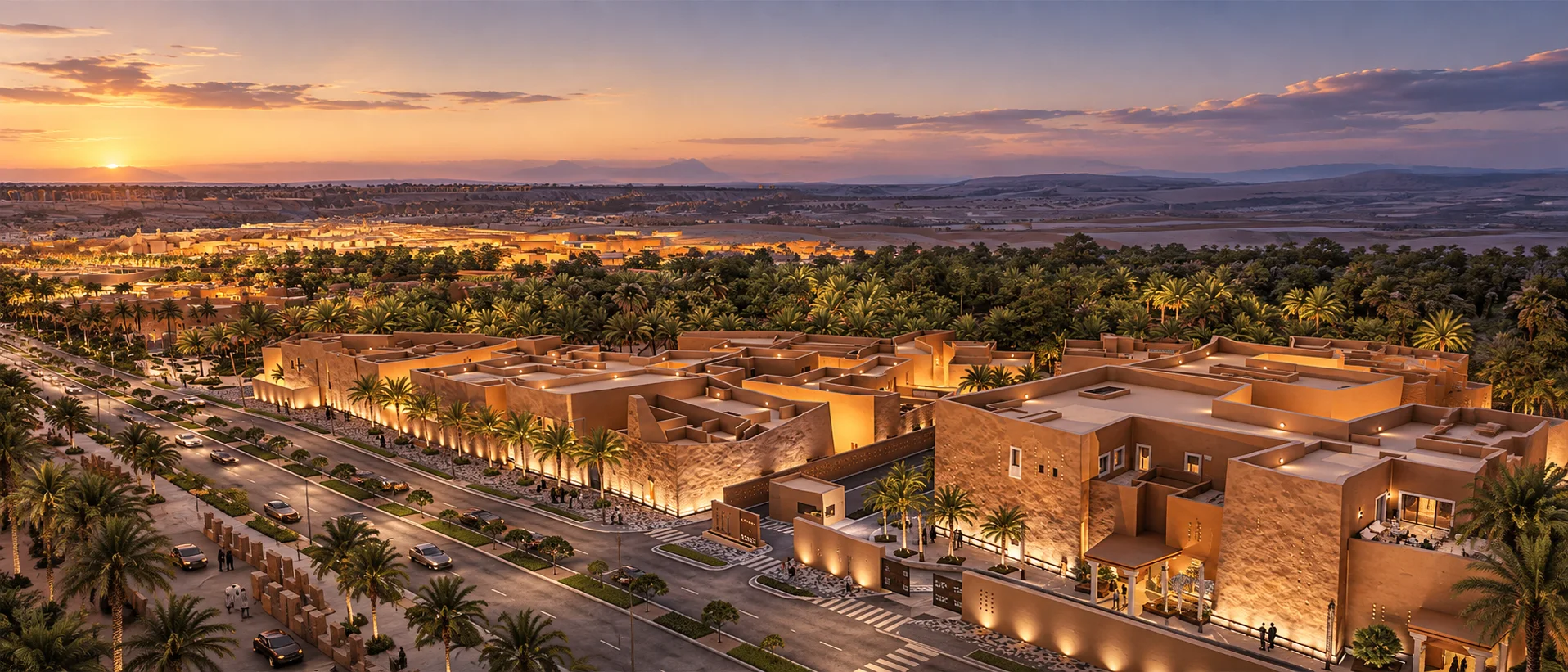 Infrastructure Design and Construction Supervision – Diriyah Project