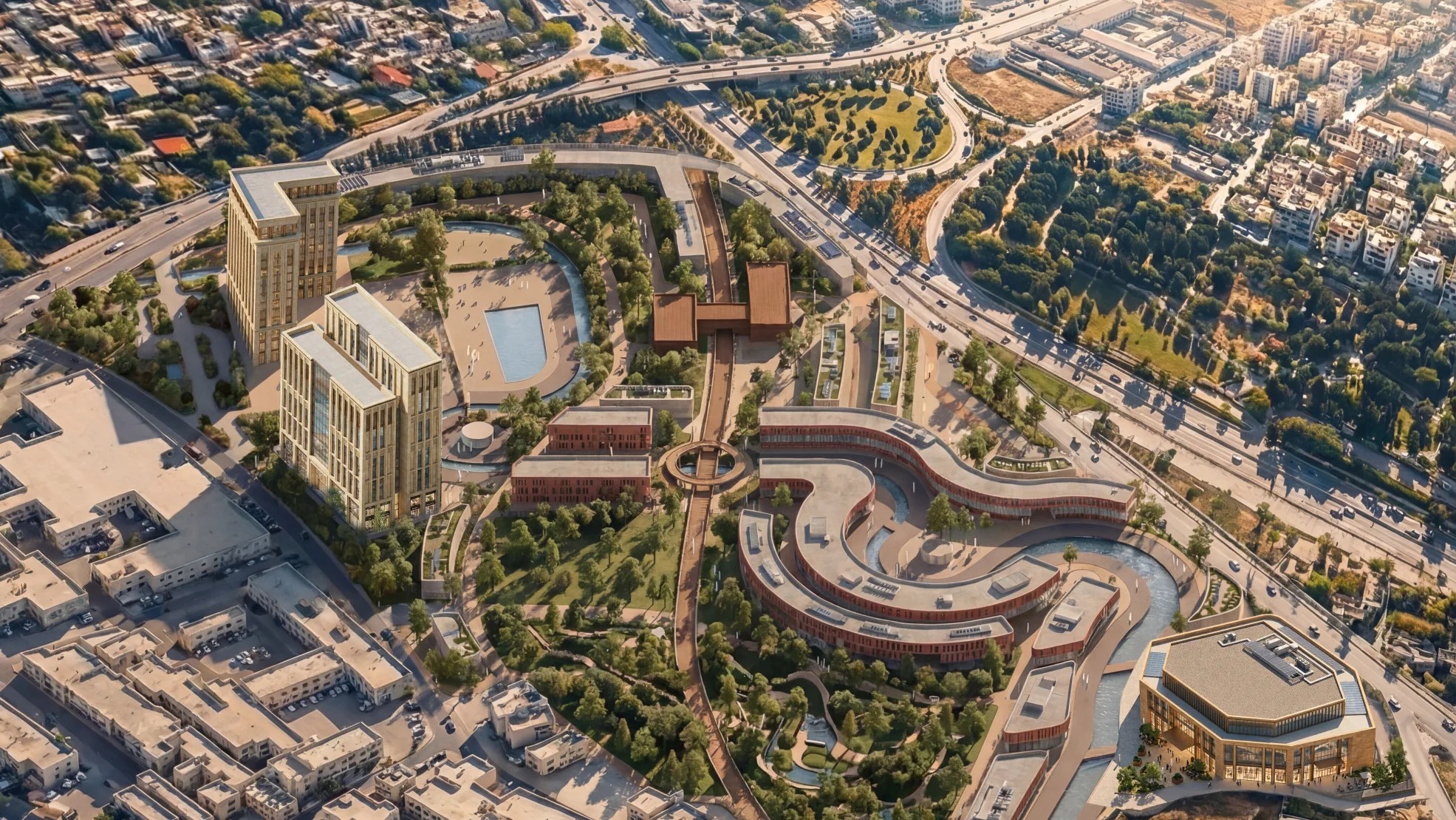 Mixed-Use Urban Development – Damascus, Syria